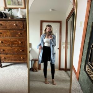 Blue Madewell Cardigan